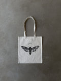 Signature Moth Tote - Natural Canvas
